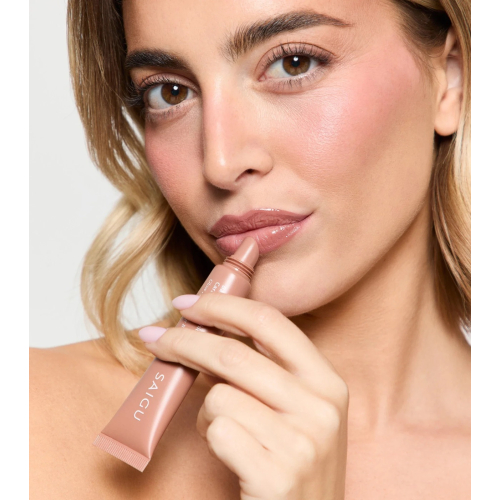 Saigu Cosmetics - Baume à lèvres hydratant effet brillant - Caramel