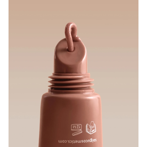 Saigu Cosmetics - Baume à lèvres hydratant effet brillant - Caramel