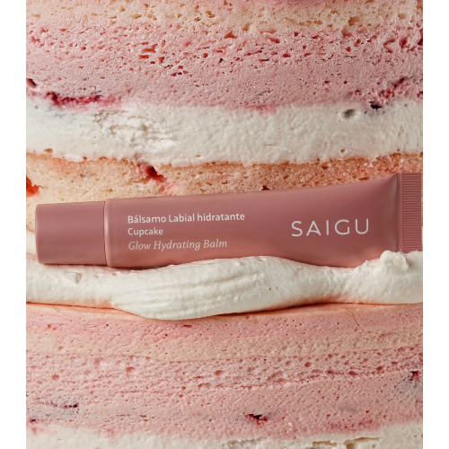 Saigu Cosmetics - Baume à lèvres hydratant effet brillant - Cupcake
