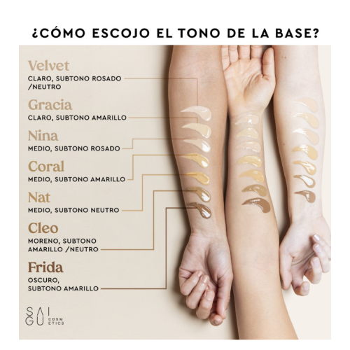 Saigu Cosmetics - Fond de teint liquide - Gracia