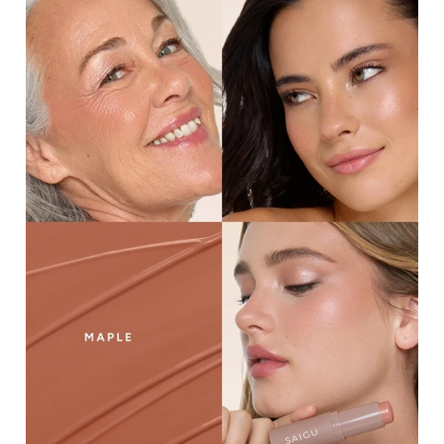 Saigu Cosmetics - Blush en stick Melting Blush - Maple