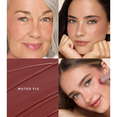 Saigu Cosmetics - Blush en stick Melting Blush - Muted Fig