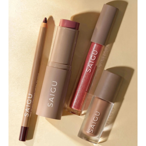 Saigu Cosmetics - *Golden Plum* - Ensemble de maquillage - Full Golden Plum
