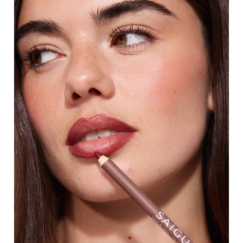 Saigu Cosmetics - Crayon à lèvres soyeux - Garnet Red