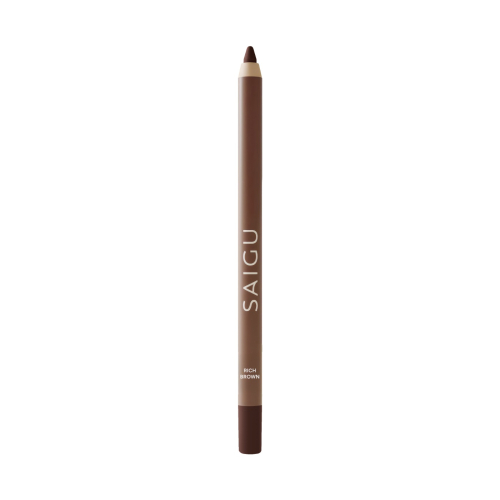 Saigu Cosmetics - Crayon à lèvres soyeux - Rich Brown