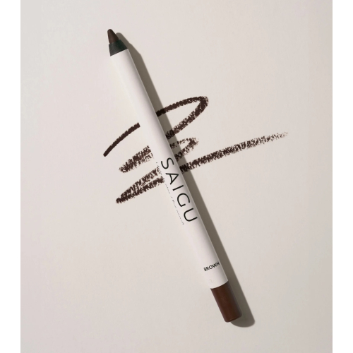Saigu Cosmetics - Crayon pour les yeux Infinity Liner - Marron foncé