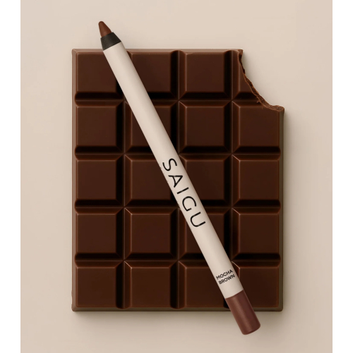Saigu Cosmetics - Crayon Eyeliner Infinite - Mocha Brown