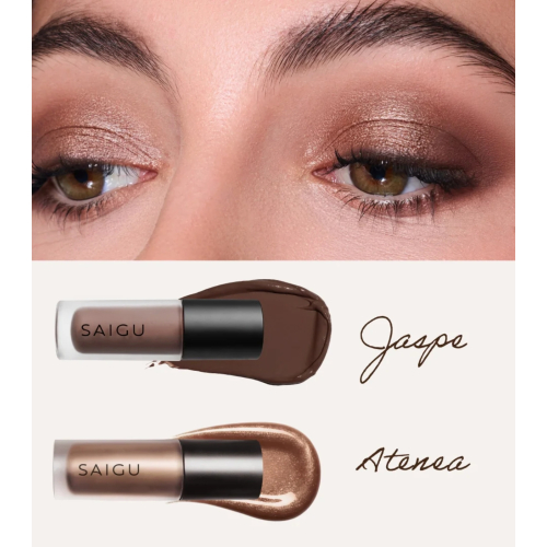 Saigu Cosmetics - Ombre à paupières liquide One Touch Matte - Jaspe
