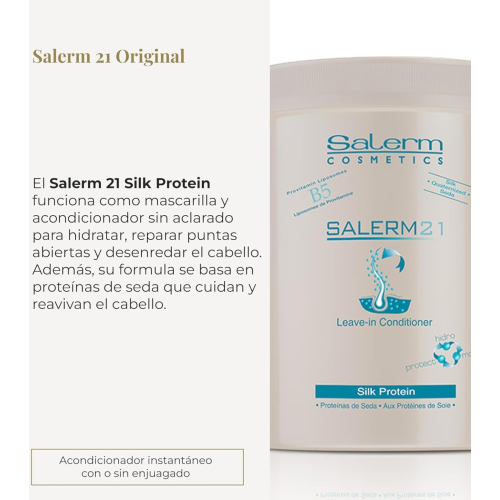 Salerm - *Salerm 21* - Masque revitalisant Leave-in Silk Protein