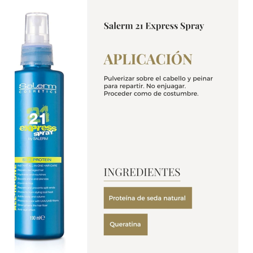 Salerm - *Salerm 21* - Masque spray Express Spray Silk Protein