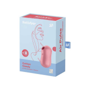 Satisfyer - Stimulateur clitoridien Cotton Candy - Rouge
