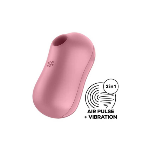 Satisfyer - Stimulateur clitoridien Cotton Candy - Rouge