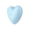 Satisfyer - Stimulateur clitoridien Cutie Heart - Bleu