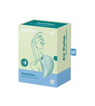 Satisfyer - Stimulateur clitoridien Pearl Diver - Menthe