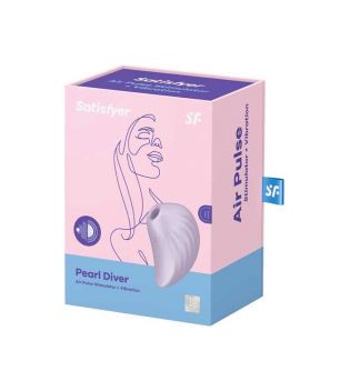 Satisfyer - Stimulateur clitoridien Pearl Diver - Violet