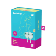 Satisfyer - Kit coupe menstruelle Feel Good (15 + 20 ml) - Vert foncé
