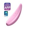 Satisfyer - Sucker de clitoris contrôlé par application Curvy 3 +