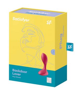 Satisfyer - Vibromasseur anal Backdoor Lover - Rouge