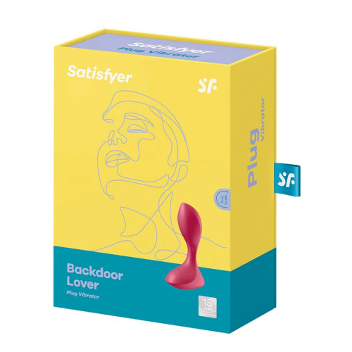 Satisfyer - Vibromasseur anal Backdoor Lover - Rouge