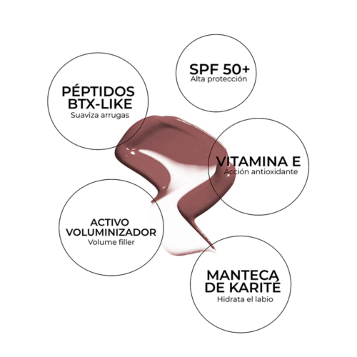 SEGLE - Baume à lèvres aux peptides SPF 50+ - Cookie Glaze