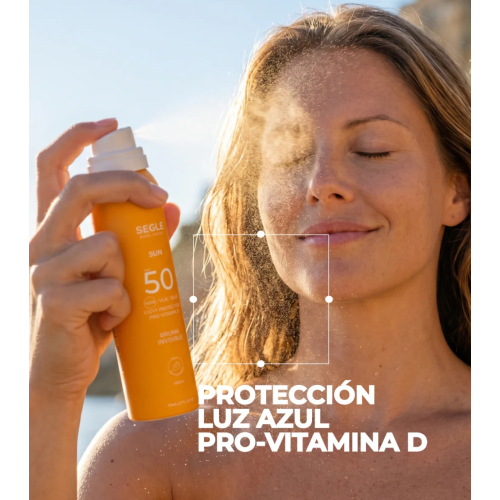 SEGLE - Brume Solaire Visage Invisible SPF50