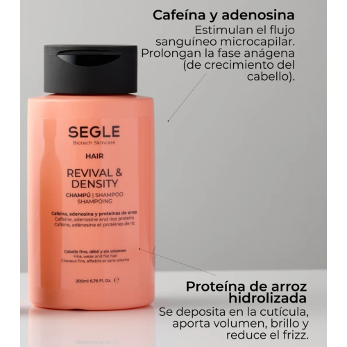 SEGLE - Shampooing anti-chute Revival & Density