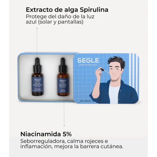 SEGLE - *Jordi Labanda* - Pack hydratation et rétinol Antiaging Men