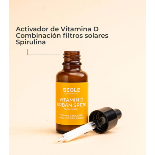 SEGLE - Pack Vitamine D SPF30 + rétinol - Tous types de peaux