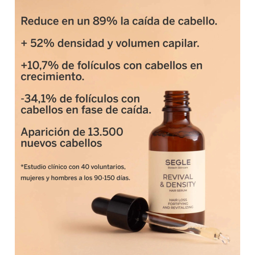 SEGLE - Sérum capillaire Revival & Density