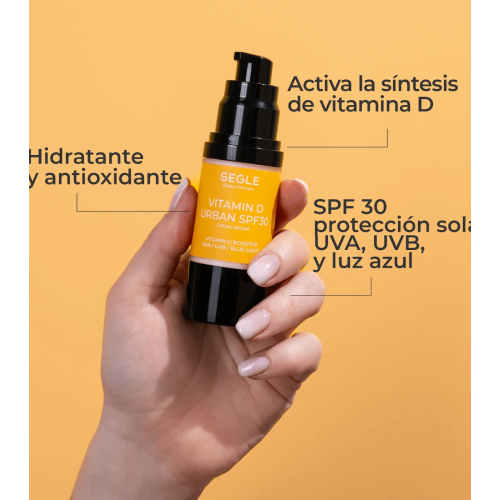 SEGLE - Sérum visage à la vitamine D Urban SPF30