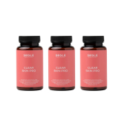 SEGLE - Coffret de 3 compléments alimentaires Clear Skin Pro - 3x60 gélules