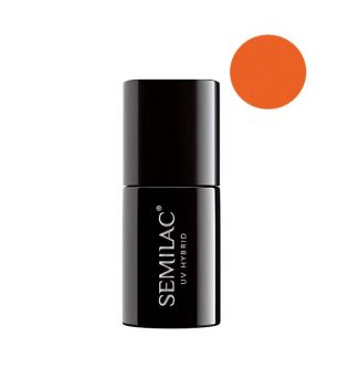Semilac - Vernis à ongles semi-permanent - 566: Neon Orange