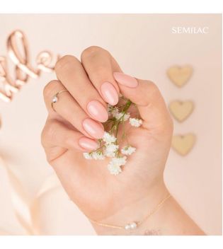 Semilac - Vernis à ongles semi-permanent - 576: Bridesmaid In Rose