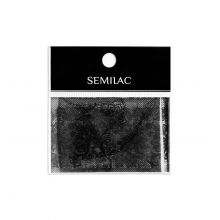 Semilac - Film transfert pour nail art - 06: Black Lace foil