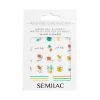 Semilac - Stickers pour ongles à base d'eau - 16: Art Flowers