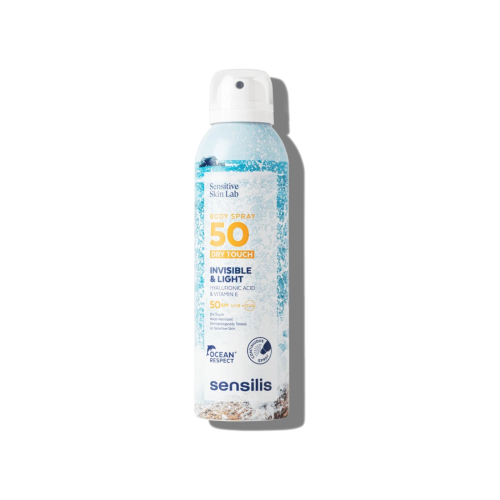 Sensilis - Brume solaire pour le visage SPF50 Dry Touch