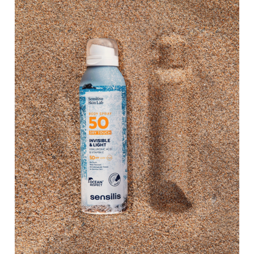 Sensilis - Brume solaire pour le visage SPF50 Dry Touch
