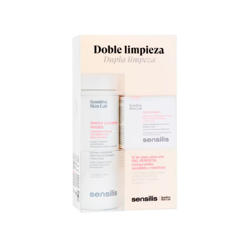 Sensilis - Coffret double nettoyage Gentle Cleansing Mousse + Calm In Balm