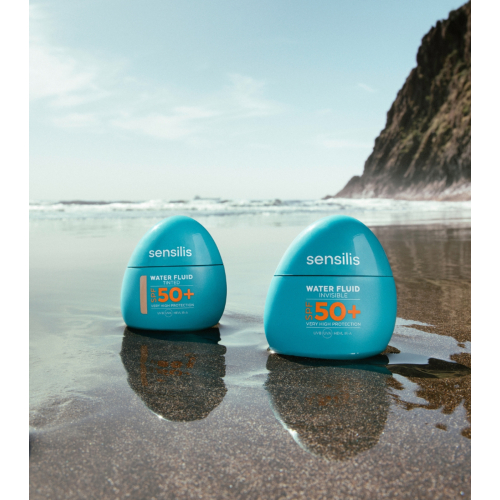 Sensilis - Crème solaire visage Insivible Water Fluid SPF50+