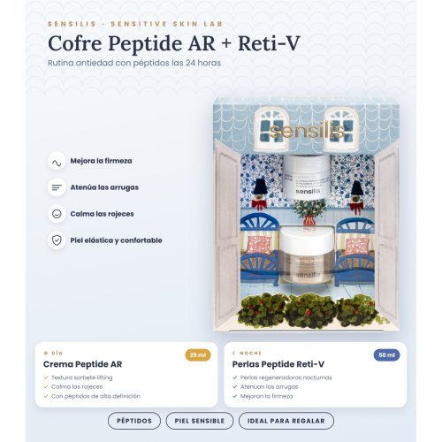 Sensilis - *Xmass* - Set crème Peptide AR + perles Peptide Reti-V