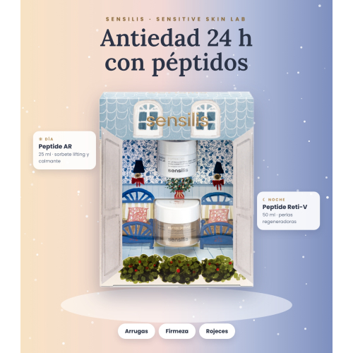 Sensilis - *Xmass* - Set crème Peptide AR + perles Peptide Reti-V