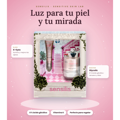 Sensilis - *Xmass* - Set Skin Glow de gel facial + Traitement des cernes