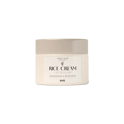 Seoul Glam - Crème hydratante pour le visage Rice Cream