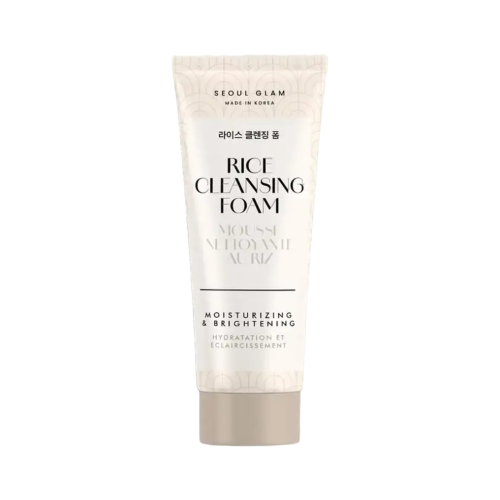 Seoul Glam - Nettoyant visage hydratant Rice Cleansing Foam