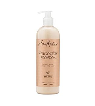Shea Moisture - Shampooing boucles et brillance 710 ml - Noix de coco et hibiscus