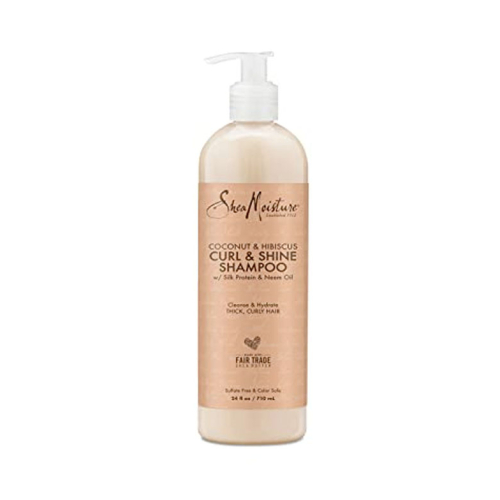 Shea Moisture - Shampooing boucles et brillance 710 ml - Noix de coco et hibiscus