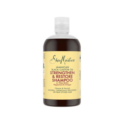 Shea Moisture - Shampooing Strengthen + Restore - Huile de ricin noire jamaïcaine
