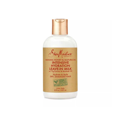 Shea Moisture - Crème hydratante intensive sans rinçage - Miel de manuka et huile de mafura