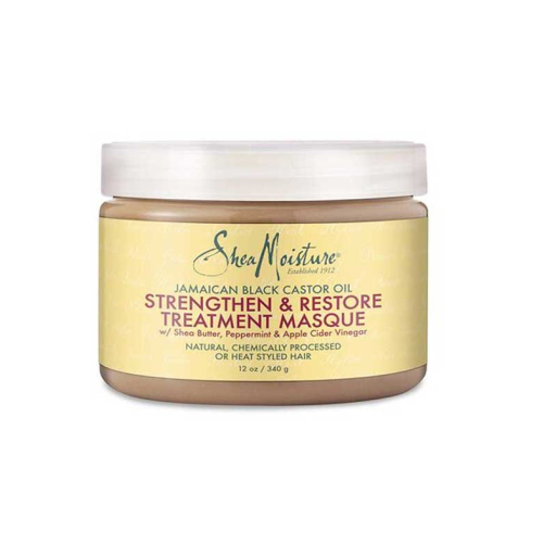 Shea Moisture - Strengthen + Restore Mask - Huile de ricin noire jamaïcaine
