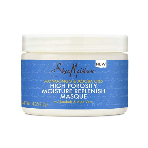 Shea Moisture - Masque hydratant pour cheveux à haute porosité - Huiles de mongongo et de jojoba